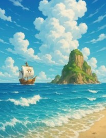 Read One Piece: White Ghost of the Seas Online